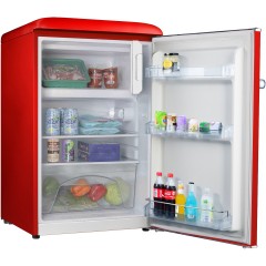 Robin RB-180RED Ψυγείο Μονόπορτο Retro Red 